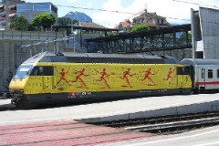 SBB CFF FFS, Spiez, 14. July 2004